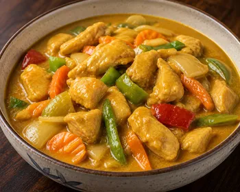 Chicken with Curry Sauce