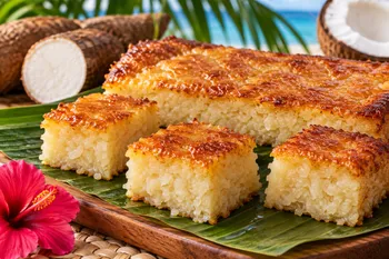 Fiji Style Casava Cake