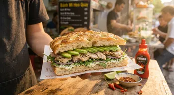 Chicken and Avocado Focaccia